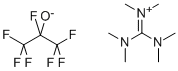 HEXAMETHYLGUANIDINIUM PERFLUOROISOPROPANOLATE Struktur