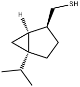 Bicyclo[3.1.0]hexane-2-methanethiol, 5-(1-methylethyl)-, (1S,2S,5S)- (9CI) Struktur