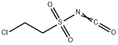 2-chloroethanesulphonyl isocyanate  Struktur