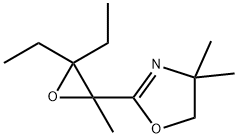 Oxazole, 2-(3,3-diethyl-2-methyloxiranyl)-4,5-dihydro-4,4-dimethyl- (9CI) Struktur