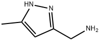 1-(5-methyl-1H-pyrazol-3-yl)methanamine Struktur