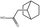 Bicyclo[2.2.1]heptane-7-acetic acid (9CI) Struktur