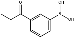 3-PROPIONYLPHENYLBORONIC ACID Struktur