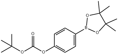 TERT-BUTYL-4-(4,4,5,5-TETRAMETHYL-1,3,2-DIOXABOROLAN-2-YL)PHENYLCARBONATE price.