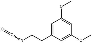 3 5-DIMETHOXYPHENETHYL ISOCYANATE  97 Struktur