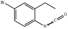 4-BROMO-2-ETHYLPHENYL ISOCYANATE  95 Struktur