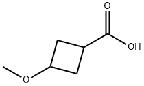 3-METHOXYCYCLOBUTANECARBOXYLIC ACID Structure