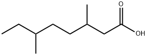 3,6-DIMETHYLOCTANOIC ACID Struktur