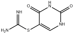 5-(Amidinothio)uracil Struktur