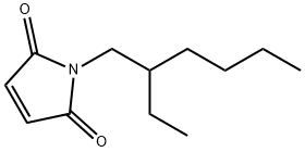 1-(2-Ethylhexyl)-3-pyrroline-2,5-dione Struktur