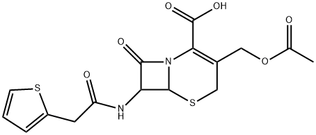 cefalotin Struktur