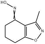 1,2-Benzisoxazol-4(5H)-one,6,7-dihydro-3-methyl-,oxime(9CI) Struktur