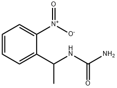 1-(1-(2-NITROPHENYL)ETHYL)UREA Struktur