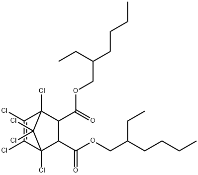 BIS(2-ETHYLHEXYL) CHLORENDATE  95 Struktur