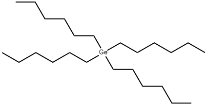 tetrahexylgermanium Struktur