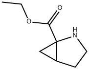 2-Azabicyclo[3.1.0]hexane-1-carboxylicacid,ethylester(9CI) Struktur