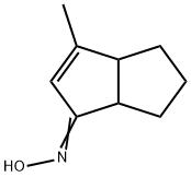 1(3aH)-Pentalenone,4,5,6,6a-tetrahydro-3-methyl-,oxime(9CI) Struktur