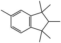 1,1,2,3,3,5-hexamethylindan Struktur