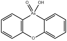 10-Hydroxy-10H-phenoxarsine 10-oxide Struktur