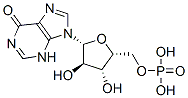 [(2R,3R,4R,5R)-3,4-dihydroxy-5-(6-oxo-3H-purin-9-yl)oxolan-2-yl]methox yphosphonic acid Struktur