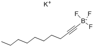 POTASSIUM DEC-1-YNYLTRIFLUOROBORATE Struktur