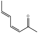 3,5-Heptadien-2-one, (Z,E)- (8CI,9CI) Struktur