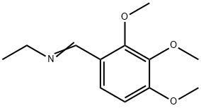 ETHANAMINE, N-[(2,3,4-TRIMETHOXYPHENYL)METHYLENE]- Struktur