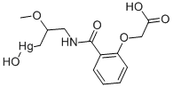 MERSALYL ACID Struktur