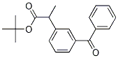 Benzeneacetic acid, 3-benzoyl-a-Methyl-, 1,1-diMethylethyl ester Struktur