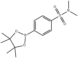 4-(N,N-Dimethylaminosulfonyl)phenylboronic acid pinacol ester Struktur