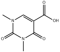 1,3-DiMethyl-2,4-dioxo-1,2,3,4-tetrahydropyriMidine-5-carboxylic Acid Struktur