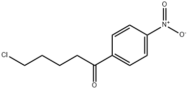 5-CHLORO-1-(4-NITROPHENYL)-1-OXOPENTANE Struktur