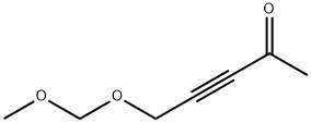 3-Pentyn-2-one, 5-(methoxymethoxy)- (9CI) Struktur