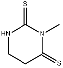 2,4(1H,3H)-Pyrimidinedithione,  dihydro-3-methyl- Struktur