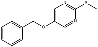 5-(Benzyloxy)-2-(Methylthio)pyriMidine Struktur