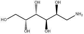 1-Amino-1-deoxy-D-galacticol Struktur