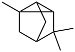 1,3,3-trimethyltricyclo[2.2.1.02,6]heptane  Struktur