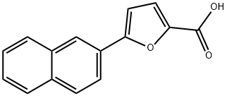 5-(6-(Methoxycarbonyl)naphthalen-2-yl)-furan-2-carboxylic acid Struktur