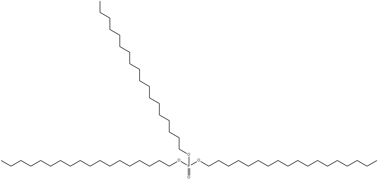 trioctadecyl phosphate  Struktur