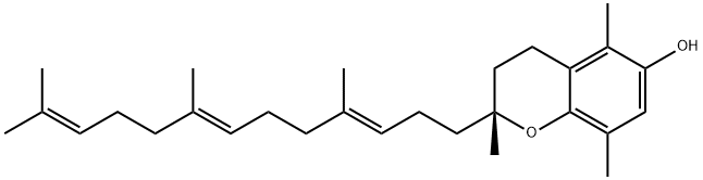 β-生育三烯酚 結構式