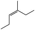 CIS-3-METHYL-3-HEXENE Struktur