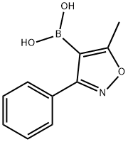 5-METHYL-3-PHENYL-4-ISOXAZOLYLBORONIC ACID Struktur