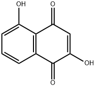 2-hydroxyjuglone Struktur