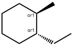 TRANS-1-ETHYL-2-METHYLCYCLOHEXANE Struktur