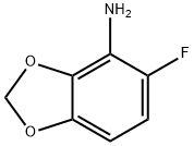 5-FLUORO-1,3-BENZODIOXOL-4-AMINE Struktur