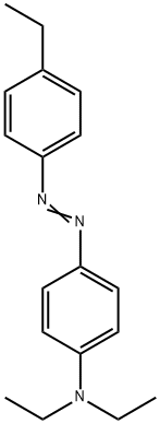 N,N-Diethyl-4-[(4-ethylphenyl)azo]aniline Struktur