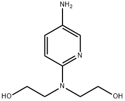 Ethanol, 2,2-[(5-amino-2-pyridinyl)imino]bis- (9CI) Struktur