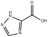 1H-1,2,4-Triazole-3-carboxylic acid  Struktur