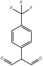 2-(4-TRIFLUOROMETHYLPHENYL)MALONDIALDEHYDE Struktur