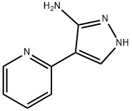 4-Pyridin-2-yl-2H-pyrazol-3-ylamine Struktur